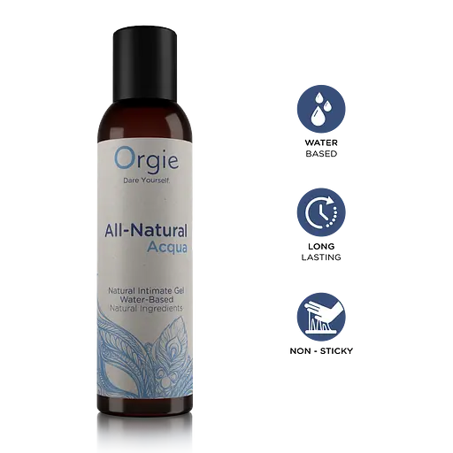 Лубрикант на водной основе Orgie All-Natural Acqua 150 мл - фото 3