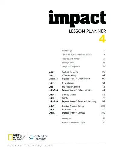 Impact 4. Lesson Planner + Audio CD + Teacher's Resource CD + DVD - фото 2