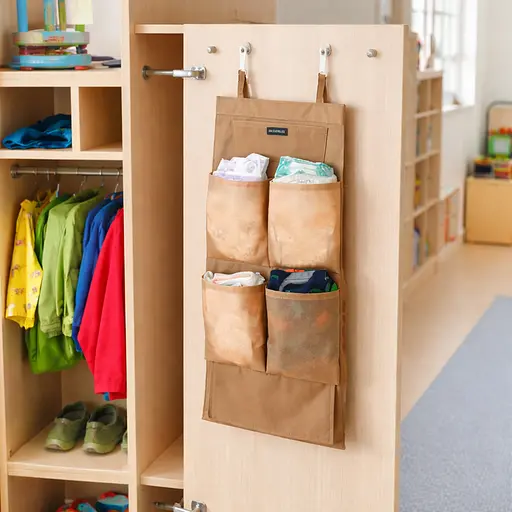 Підвісний органайзер ORGANIZE у дитячий сад 70*26 см (беж) - фото 1