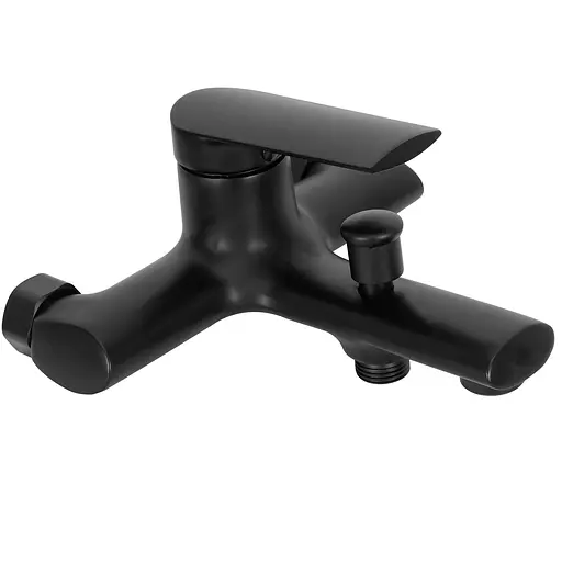 Смеситель для ванны Rea Buzz настенный black REA-B3421 Черный матовый - фото 5