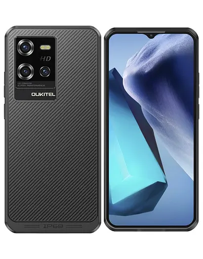 Смартфон Oulitel WP50 4/256GB Black - фото 2