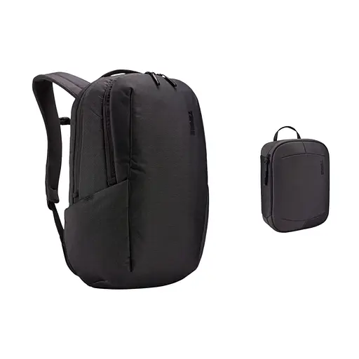 Комплект: Рюкзак Thule Subterra 2 Backpack 21L Vetiver Grey (TH 3205026) + Органайзер Thule Subterra 2 PowerShuttle Large Vetiver Grey (TH 3205045)