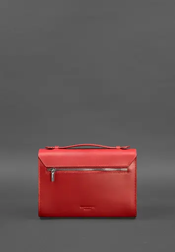 Жіноча шкіряна сумка-кроссбоді Lola червона - фото 3