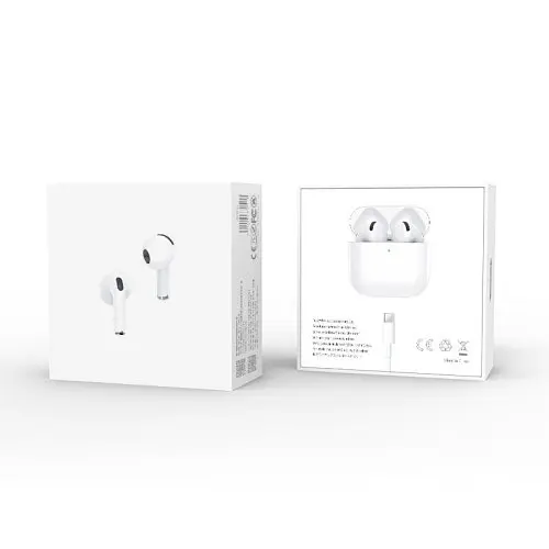 Наушники беспроводные XO Q6 Pods Sixth Generation 6973 Fully Equipped Smart Bin белые - фото 5