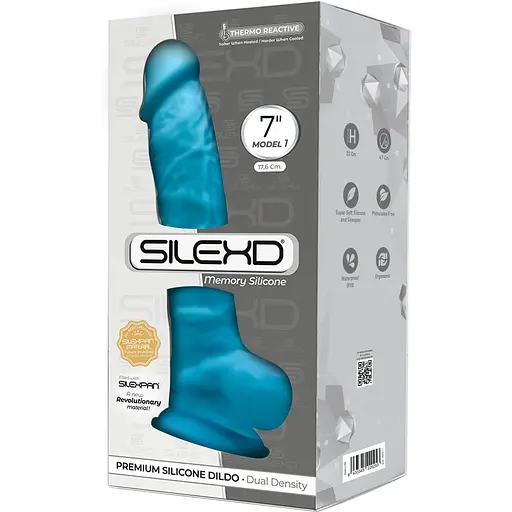 Фалоімітатор SilexD Johnny Blue - фото 2