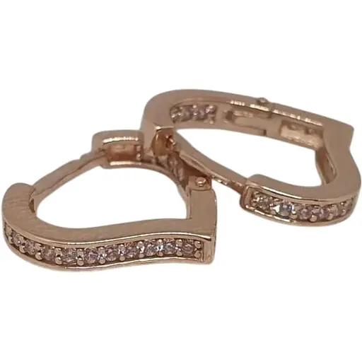 Золоті сережки Dear з фіанітами. 3348.1