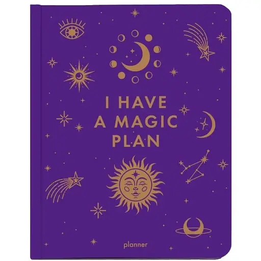 Блокнот для планирования Orner I have magic plan фиолетовый - фото 1
