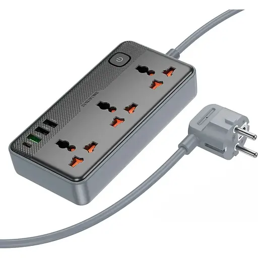 Сетевой фильтр Borofone BAC3A Roy Black (6941991111464) [133993] - фото 4