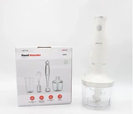 Блендер погружной 4в1, 450Вт, VENTO VHB-07 / Блендер измельчитель / Ручной блендер / Кухонный миксер блендер - фото 2
