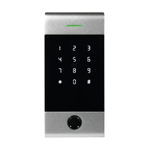 Клавіатура з Bluetooth, з контролером, зчитувачем відбитків пальців та карт Mifare Trinix TRK-1206BTFW Silver (71-00073) - фото 2