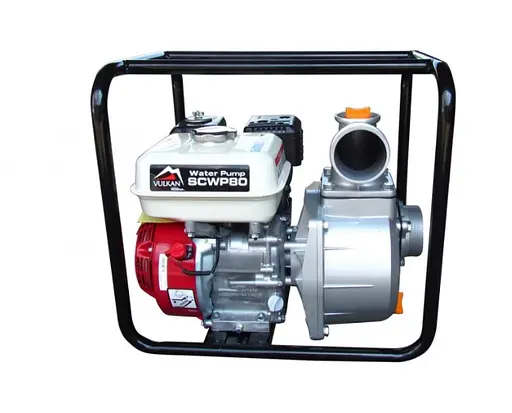 Мотопомпа бензиновая Vulkan SCWP80 для чистой воды - фото 2