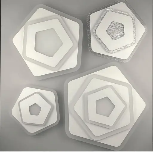 Минималистичный светильник LED для небольших комнат Line F Диаметр 30 см - фото 2