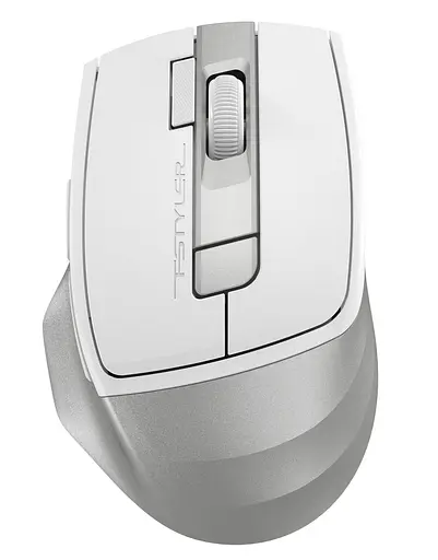 Миша A4Tech Fstyler FB45CS Air Wireless Silver White (FB45CS Air Silver White) - фото 1