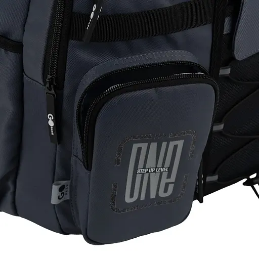 Рюкзак GoPack Education Teens 184 темно-серый Темно-серый (GO26-184L-4) - фото 11