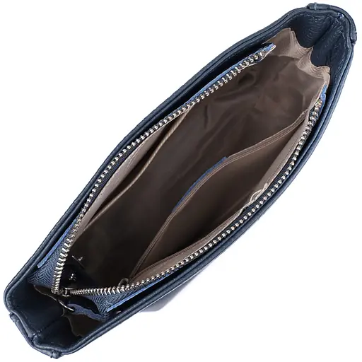 Повседневная женская сумка Vintage на плечо из натуральной кожи 22х17.5х7.5 см sum0027579 - фото 7