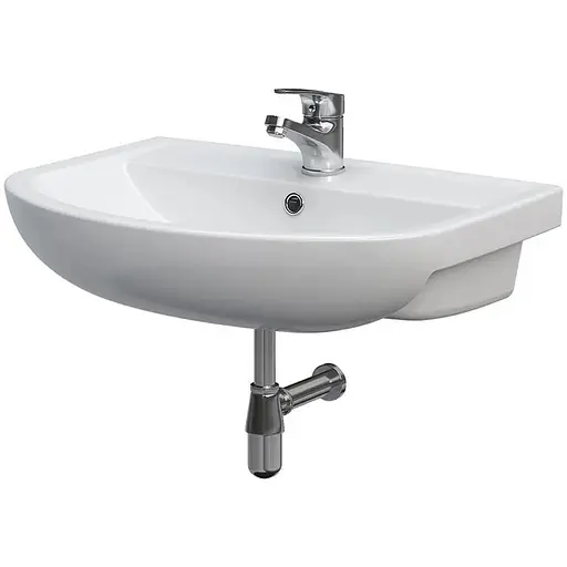 Умивальник меблевий Cersanit Arteco 60 см без коробки K667-009, Білий - фото 1