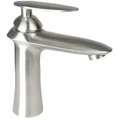 Смеситель для умывальника Germece 8558 нержавеющая сталь - фото 1