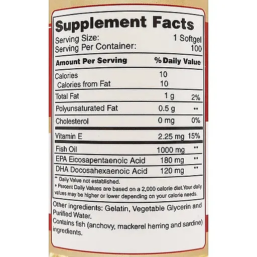 Омега-3 Earths Creation Omega 3-1000 mg Cholesterol Free 200 софт гель (1091-817 504) - фото 2