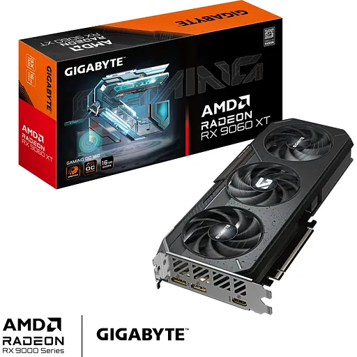 Видеокарта GIGABYTE Radeon RX 9060 XT 16Gb GAMING OC (GV-R9060XTGAMING OC-16GD) - фото 11