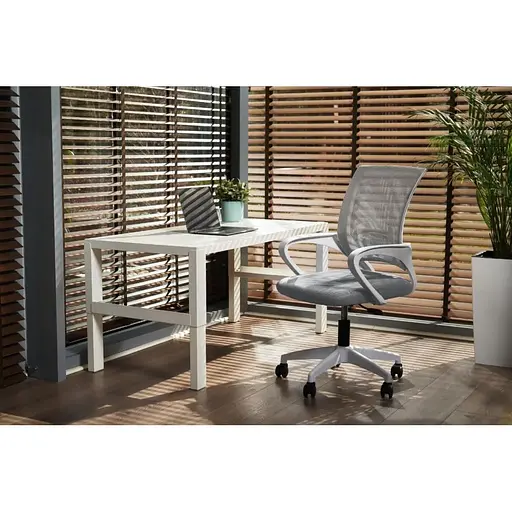 Офисное кресло Jumi Smart светло-серый - фото 3