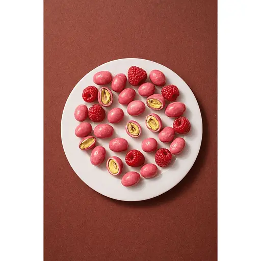 Драже фісташка Healthy Choice в малиновому шоколаді 50 г - фото 8