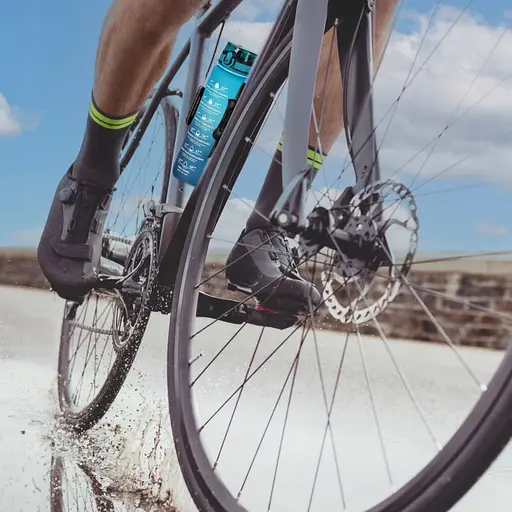 Пляшка для води 4FIZJO спортивна 1000 мл 4FJ0631 Sky Blue/Blue (P-5905973400763) - фото 11