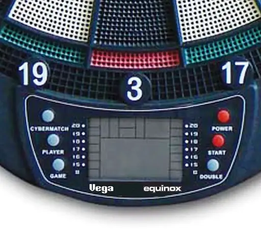 Дартс электронный Equinox Vega (DA-20) 929734 - фото 5