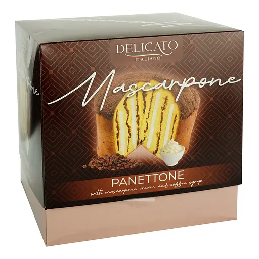 Кулич Delicato Italiano с кофейным кремом и маскарпоне 750 г - фото 2