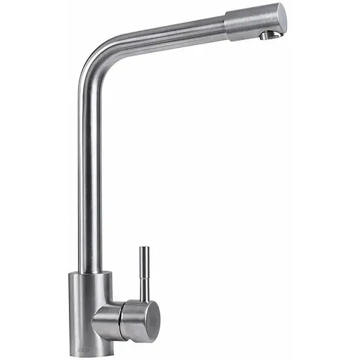 Змішувач для кухні Platinum KT 12 (8604) нержавіюча сталь - фото 1