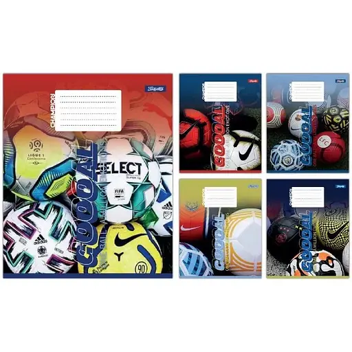 Зошит учнівський "A million emotions" 1B 768097 12 аркушів 1 шт. в асортименті - фото 1