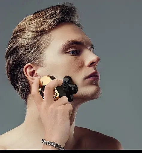 Чоловіча електробритва стайлер LK-9800 із насадками - фото 2