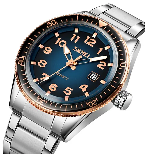 Наручний годинник чоловічий 9232SRGBU Rose Gold-Blue Skmei acs0029854 - фото 2