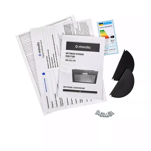 Витяжка повновбудована Minola HBI 5025 WH LED - фото 9