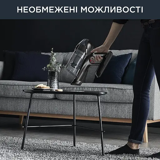 Пылесос беспроводной Rowenta X-Force Flex 14.60 Auto Animal черно-серый - фото 4