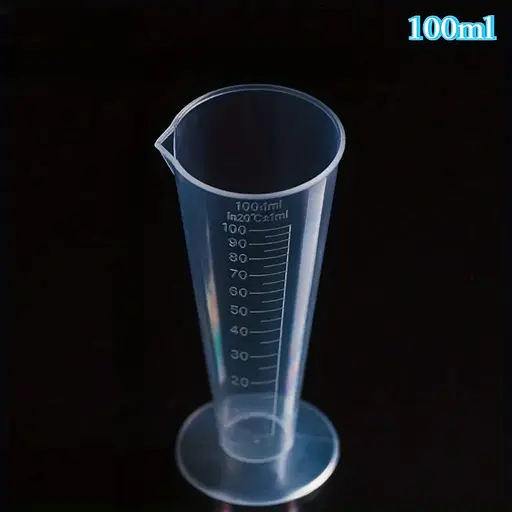 Мензурка (мірна склянка) 100 мл пластикова з носиком, Kitchen Master 87372 - фото 7
