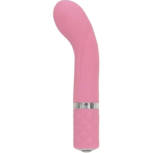 Роскошный вибратор Pillow Talk - Racy Pink с кристаллом Сваровски