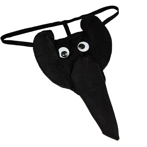 Мужские эротические трусы JSY Слоник Black