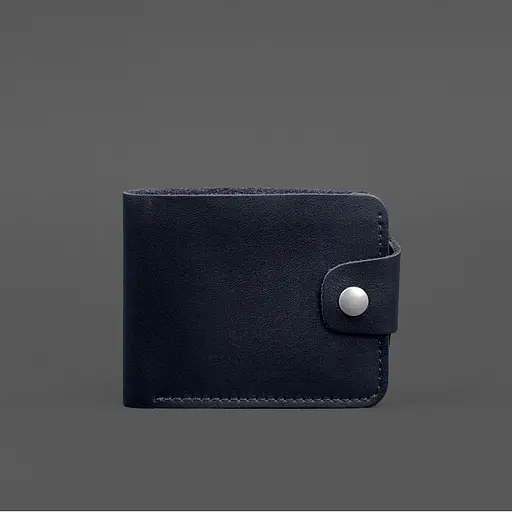 Кожаный портмоне 9.1 Синий - фото 8