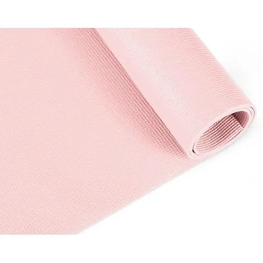 Коврик (мат) для фитнеса и йоги Gymtek 0,5см розовый - фото 5