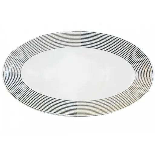 Блюдце овальне 21 cm Віолетта NP119/21