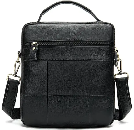 Чоловіча шкіряна сумка Vintage 22х24,5х9 см sum0012303 - фото 2