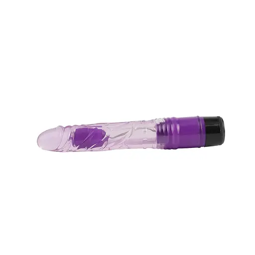 Вібратор Basic Luv Theory Realistic Vibe 8.8" 22.3 см фіолетовий - фото 6