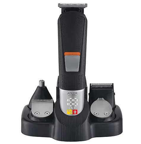 Набор по уходу 5 в 1 со светодиодным дисплеем и подставкой для зарядки Adler AD 2943 - фото 3