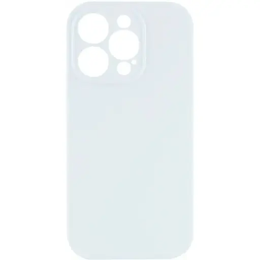 Чохол Silicone Case із захистом камери Full Apple iPhone 14 Pro Max White