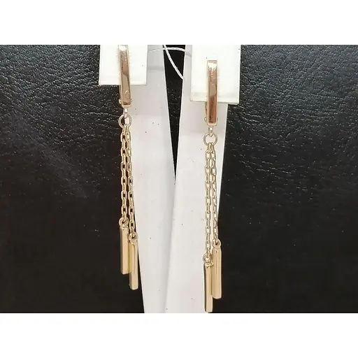 Золотые серьги Империя золота. СБ931И - фото 3