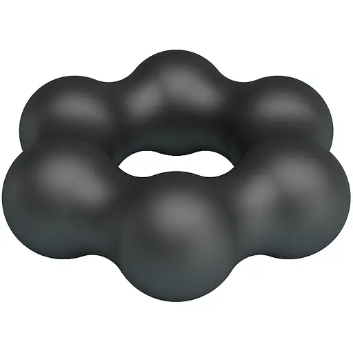 Ерекційне кільце Crazy Bull Clauzell 6 см чорне - фото 2