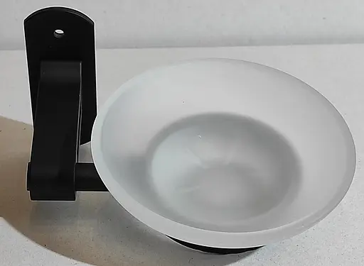 Мыльница настенная New Mezer черная SM13-0013 - фото 2