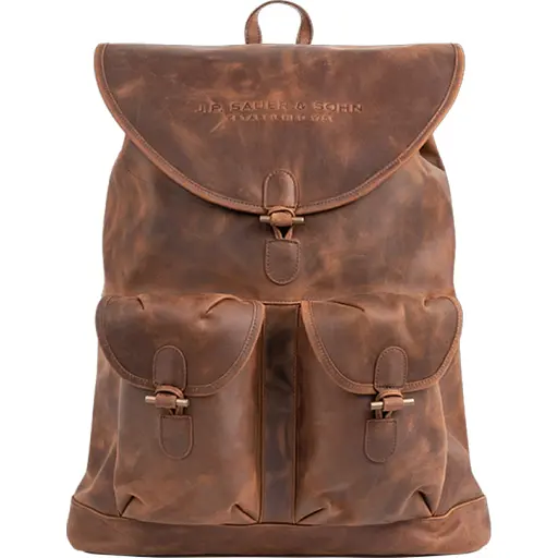 Рюкзак Sauer Backpack Leather 30 Brown - фото 3