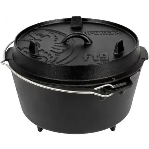 Казан-жарівня чавунна Petromax Dutch Oven ft9 на ножках 7.5 л (1017-ft9) - фото 1