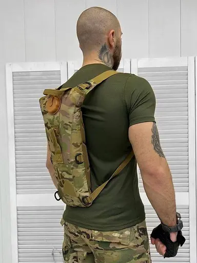 Тактический рюкзак гидратор KMS 2.5л (питьевая система) Мультикам - фото 2